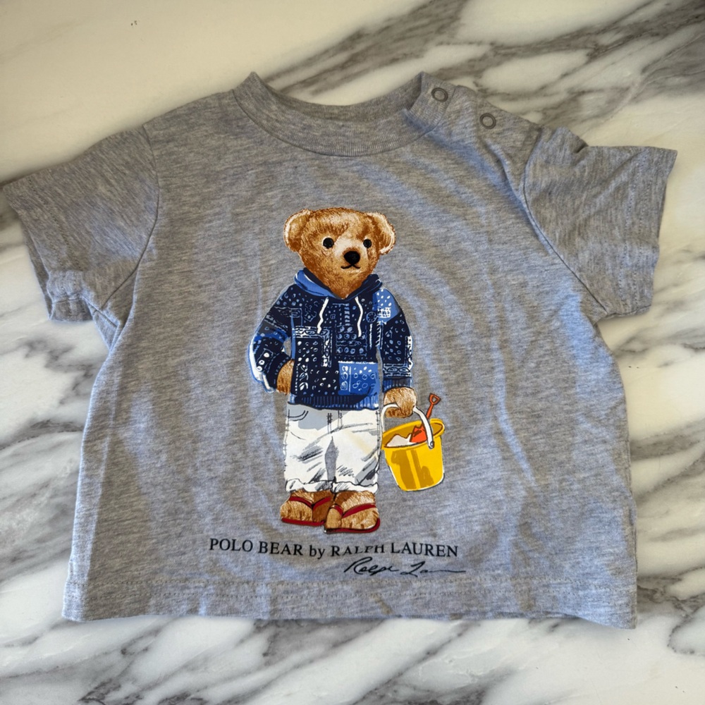 Ralph Lauren Polo Bear Baby Tee